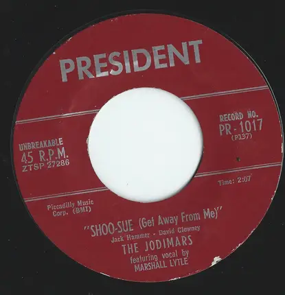 The Jodimars - Shoo-Sue