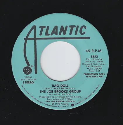 The Joe Brooks Group - Rag Doll