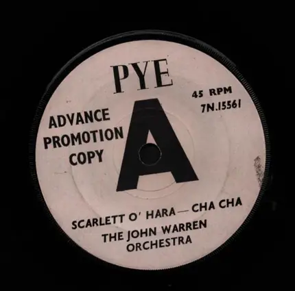 The John Warren Orchestra - Scarlett O'Hara / I Will Follow Him