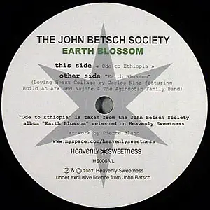 The John Betsch Society - Earth Blossom / Ode To Ethiopia
