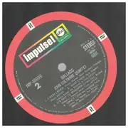 LP - The John Coltrane Quartet - Ballads - Gatefold, Insert included.