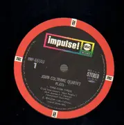LP - The John Coltrane Quartet - The John Coltrane Quartet Plays - gatefold