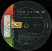 LP - The Johnny Mann Singers - Golden Folk Song Hits Volume 3 - Mono