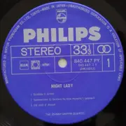 LP - The Johnny Griffin Quartet - Night Lady - OBI + Insert