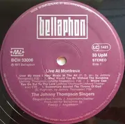 LP - The Johnny Thompson Singers - Live At Montreux