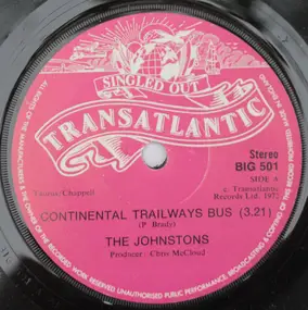 The Johnstons - Continental Trailways Bus / The Morning Of Our Love