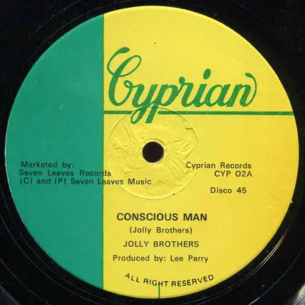The Jolly Brothers / George Faith - Conscious Man / Don't Be Afraid