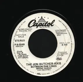 Jon Butcher Axis - Between The Lines