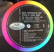 LP - The Jonah Jones Quartet - Great Instrumental Hits Styled By Jonah Jones - Mono