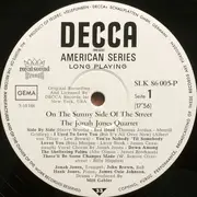 LP - The Jonah Jones Quartet - On The Sunny Side Of The Street
