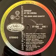 LP - The Jonah Jones Quartet - Swingin' At The Cinema