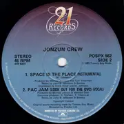 12inch Vinyl Single - The Jonzun Crew - Space Is The Place