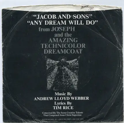 The Joseph Consortium , Andrew Lloyd Webber , Tim Rice - Jacob And Sons