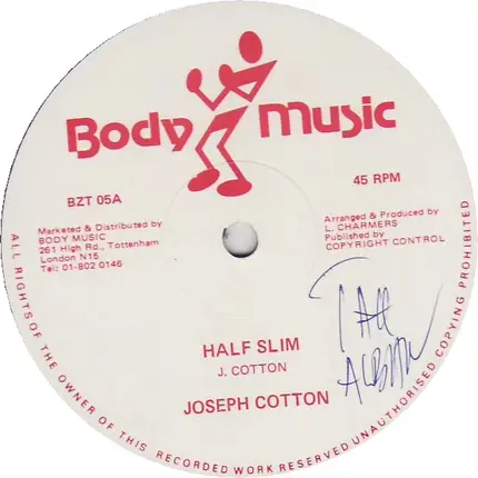 The  Joseph Cotton / Messengers - Half Slim / Slim Cut