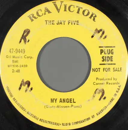 The Jay Five - My Angel / Platform Ticket
