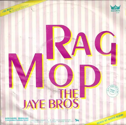 The Jaye Bros - Rag Mop