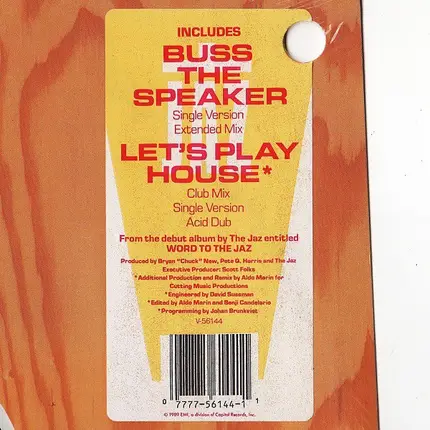 The Jaz - Buss The Speaker / Let's Play House