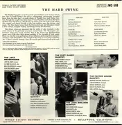 LP - The Jazz Messengers , The Chet Baker Quintet , Elmo Hope Quintet , Jack Sheldon Quintet , Pepper Ad - The Hard Swing - OBI + INSERT