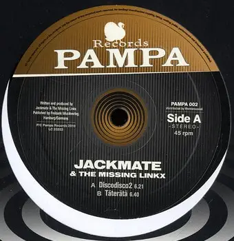Jackmate & The Missing Linkx - Discodisco 2/ Täterätä