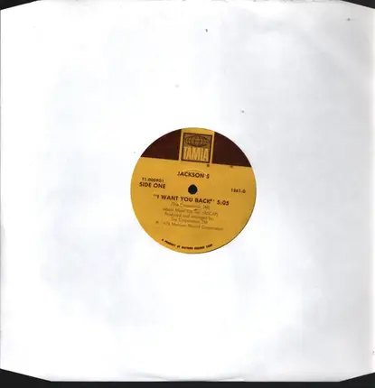 The Jackson 5 / Jermaine Jackson - I Want You Back / Erucu