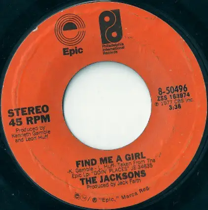 The Jacksons - Find Me A Girl