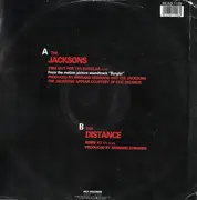 12inch Vinyl Single - The Jacksons / The Distance - Time Out For The Burglar / News At 11 (From The Motion Picture Soundtrack 'Burglar')