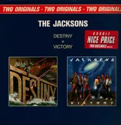 Double LP - The Jacksons - Destiny + Victory