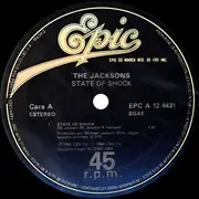 12inch Vinyl Single - The Jacksons - State Of Shock (Special Dance Mix)