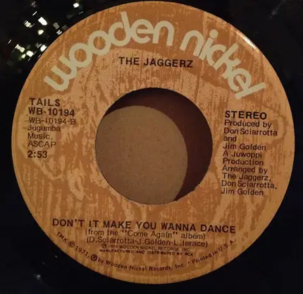 The Jaggerz - 2 + 2 / Don't It Make You Wanna Dance