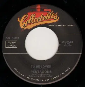 The Jaguars / The Pentagons - The Way You Look Tonight / To Be Loved
