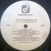 LP - The Jake Hanna Quintet - Jake Takes Manhattan