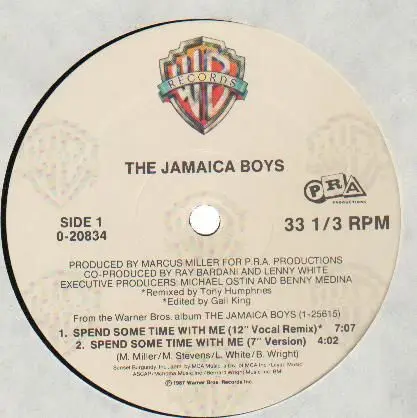 The Jamaica Boys - Spend Some Time With Me