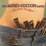Double LP - The James Cotton Band - Live & On The Move - Gatefold