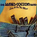 Double LP - The James Cotton Band - Live & On The Move - Gatefold