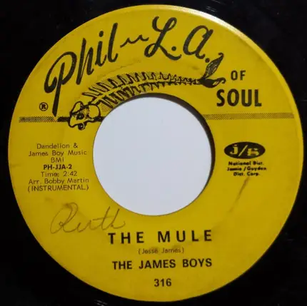 The James Boys - The Horse / The Mule