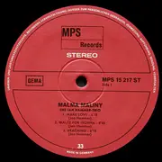 LP - The Jan Hammer Trio - Malma Maliny