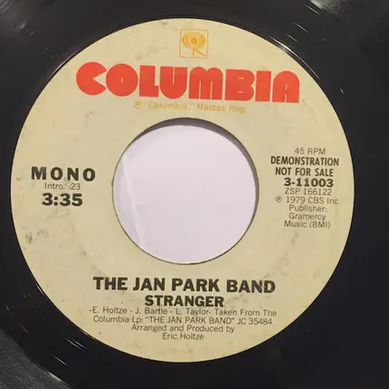 The Jan Park Band - Stranger