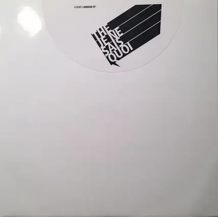 The Je Ne Sais Quoi - Secret Language EP