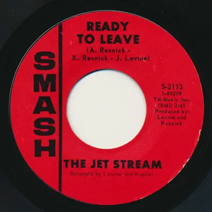 The Jet Stream - Ready To Leave / Silky Tonight
