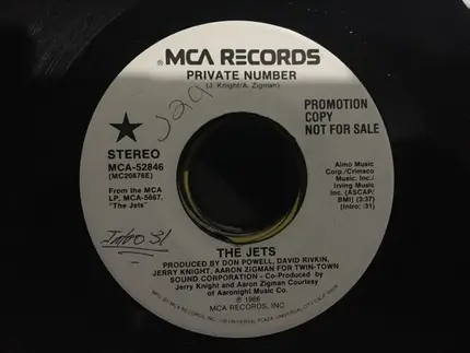 The Jets - Private Number
