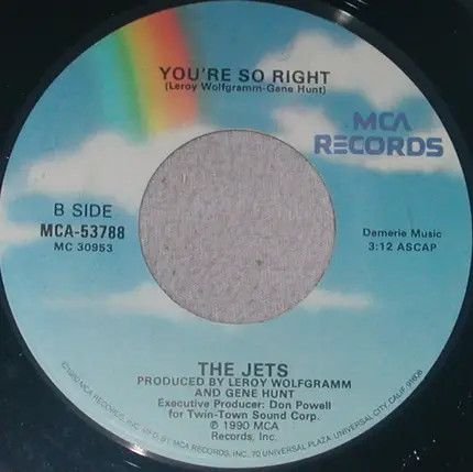 The Jets - Somebody To Love Me