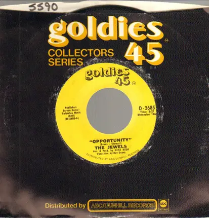 The Jewels - Gotta Find A Way / Opportunity
