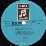 LP - The Jeff Beck Group - Beck-Ola - BLUE LABELS