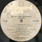 LP - The Jeff Hamilton Quintet - Indiana