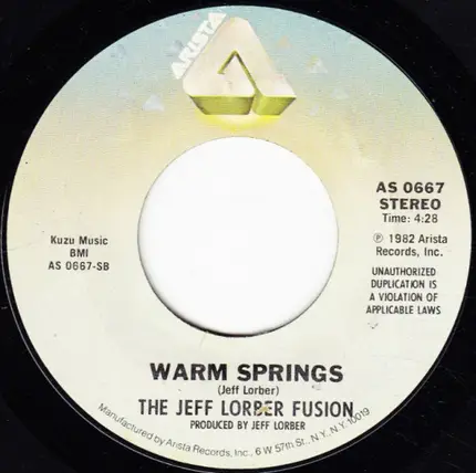 The Jeff Lorber Fusion - It's A Fact