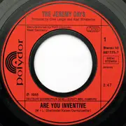 7inch Vinyl Single - The Jeremy Days - Are You Inventive?