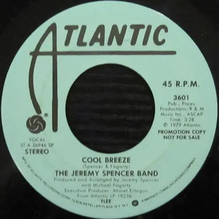 The Jeremy Spencer Band - Cool Breeze