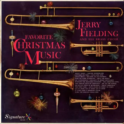 The Jerry Fielding Orchestra - Favorite Christmas Music