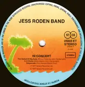 LP - The Jess Roden Band - In Concert