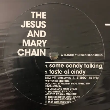 The Jesus And Mary Chain - Some Candy Talking E.P.